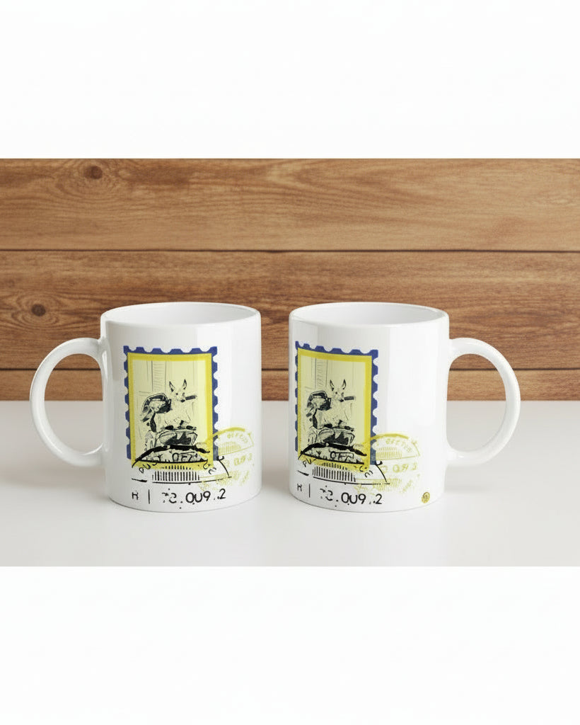 Scooter Post Drinkware.