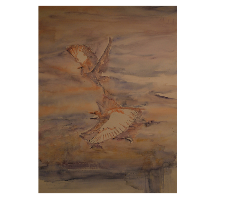 untitled, 18 x 24 Inches unframed, 2026